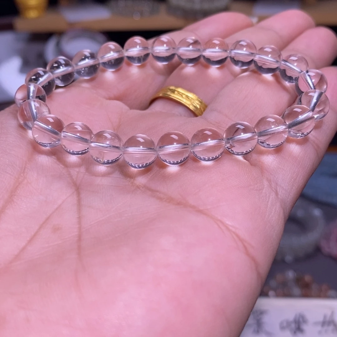 水晶未镶嵌手串34 白水晶 8