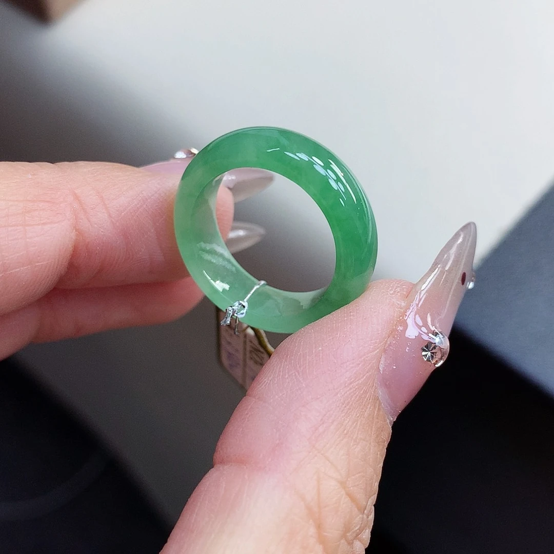 翡翠戒指未镶嵌14号