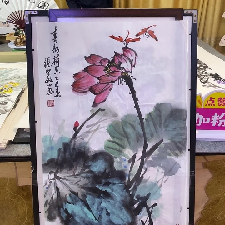 国画张圣敏先生纯手绘作品