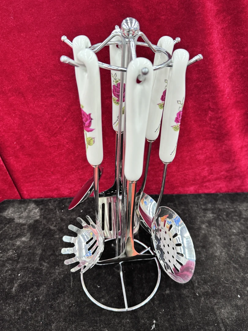 不锈钢厨具锅铲套装厨房漏勺汤勺炒菜铲子家用全套烹饪炊具