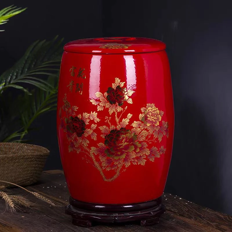 DP-A04红色锦上添花多功能密封储物罐20斤装/仅有一件