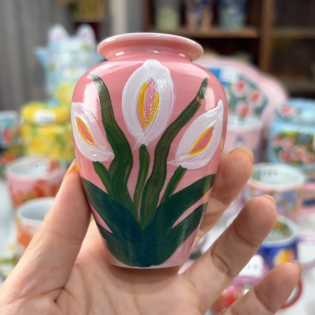 景德镇手绘高温釉下彩陶瓷茶具