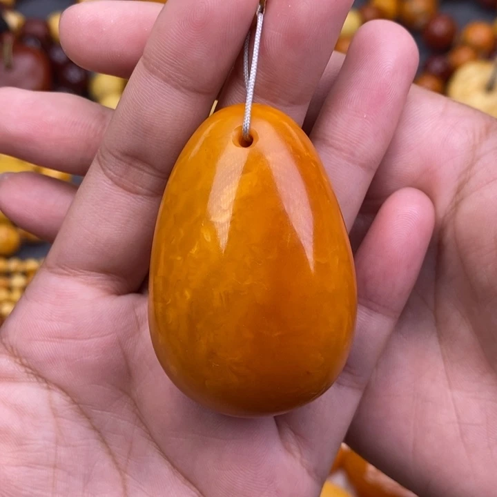 琥珀未镶嵌裸石蜜蜡L