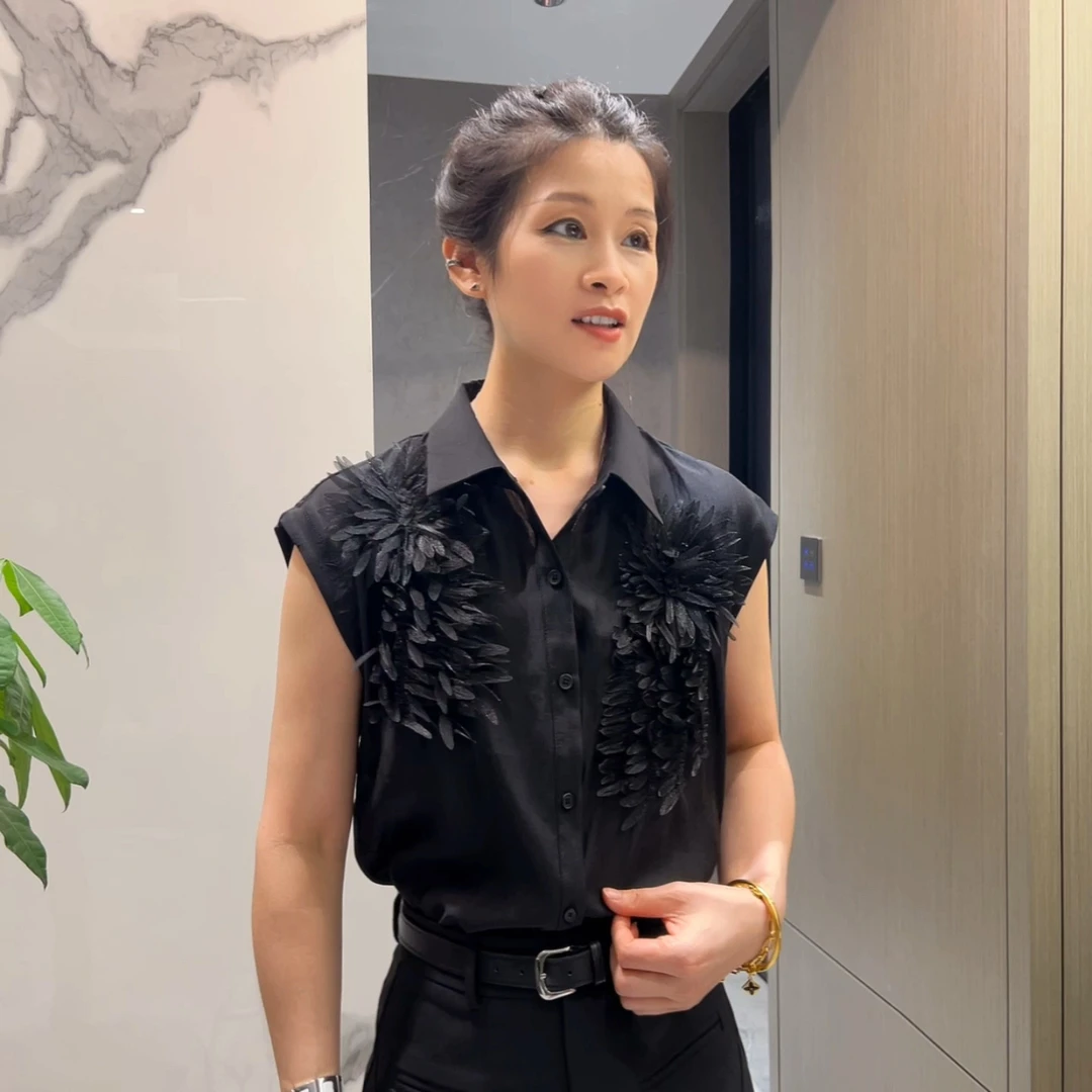 女人阁（衬衫2573）欧货新款减龄时尚显瘦气质衬衫