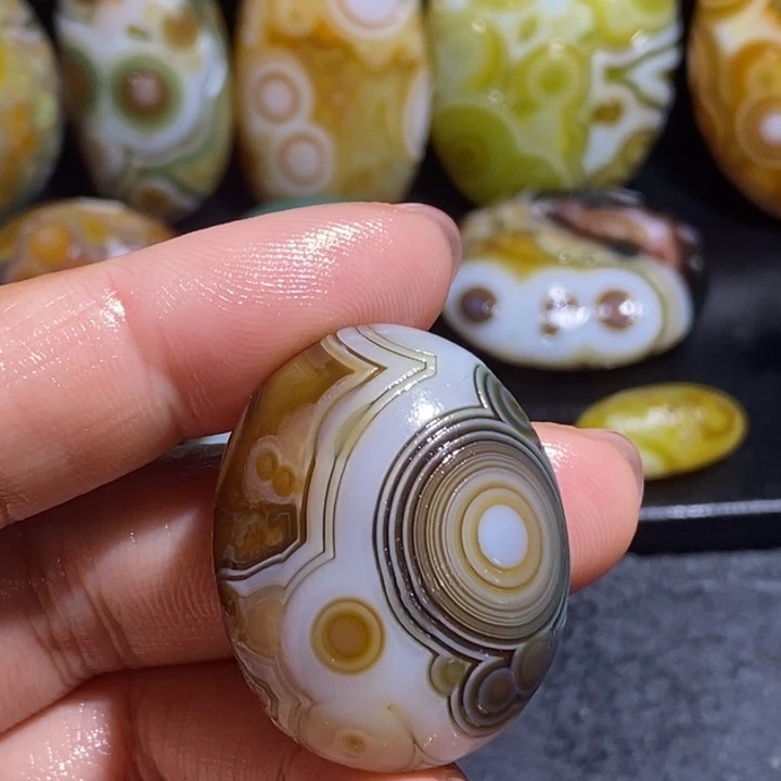 玛瑙/玉髓未镶嵌吊坠(不含链)8