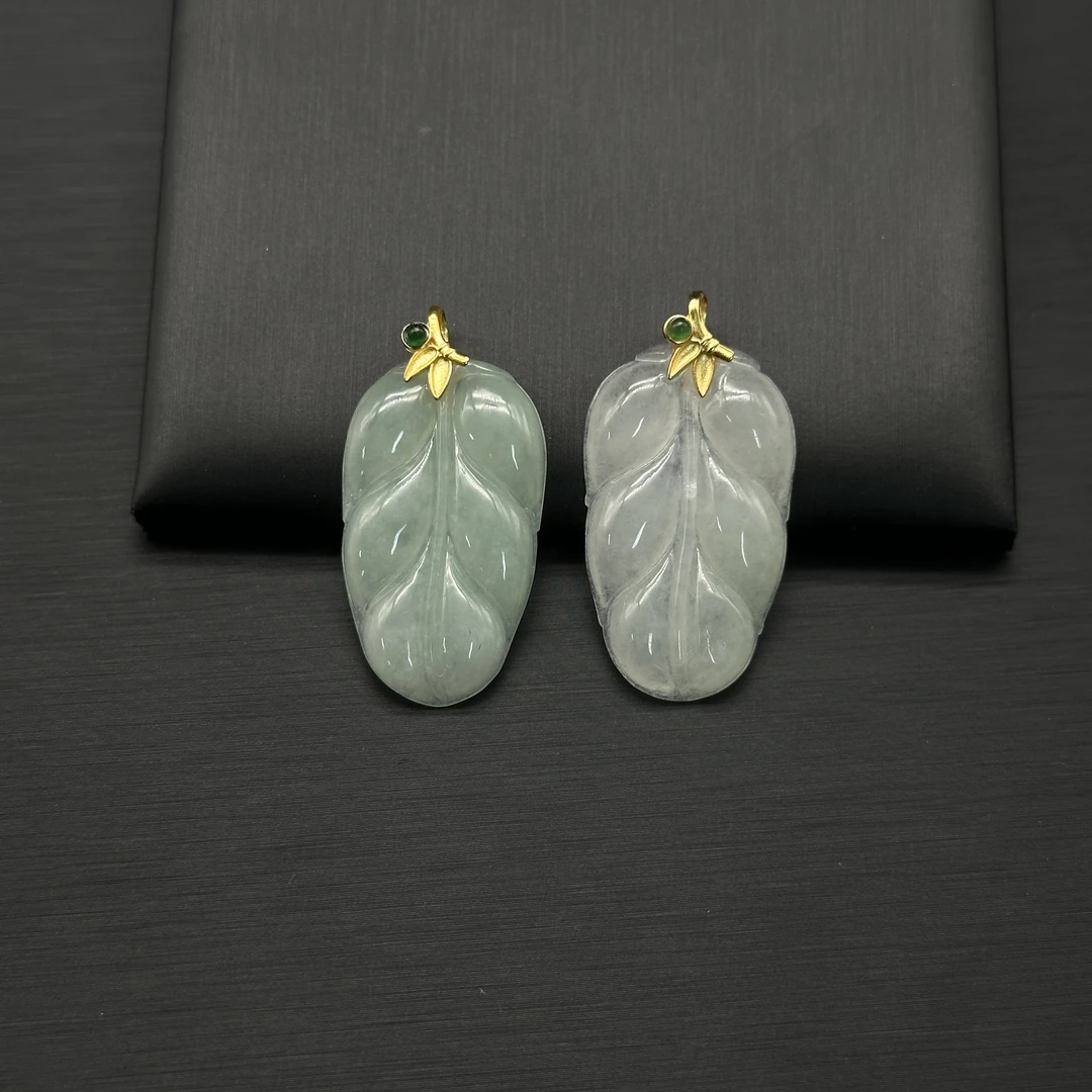 【牛牛严选】翡翠叶子吊坠 多样性只发一件CY/65030/N
