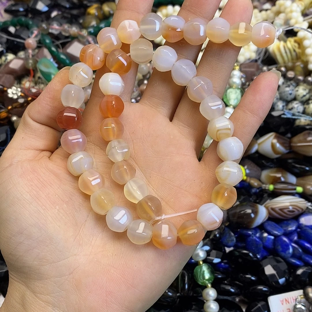 玛瑙/玉髓未镶嵌珠宝半成品玛瑙一条