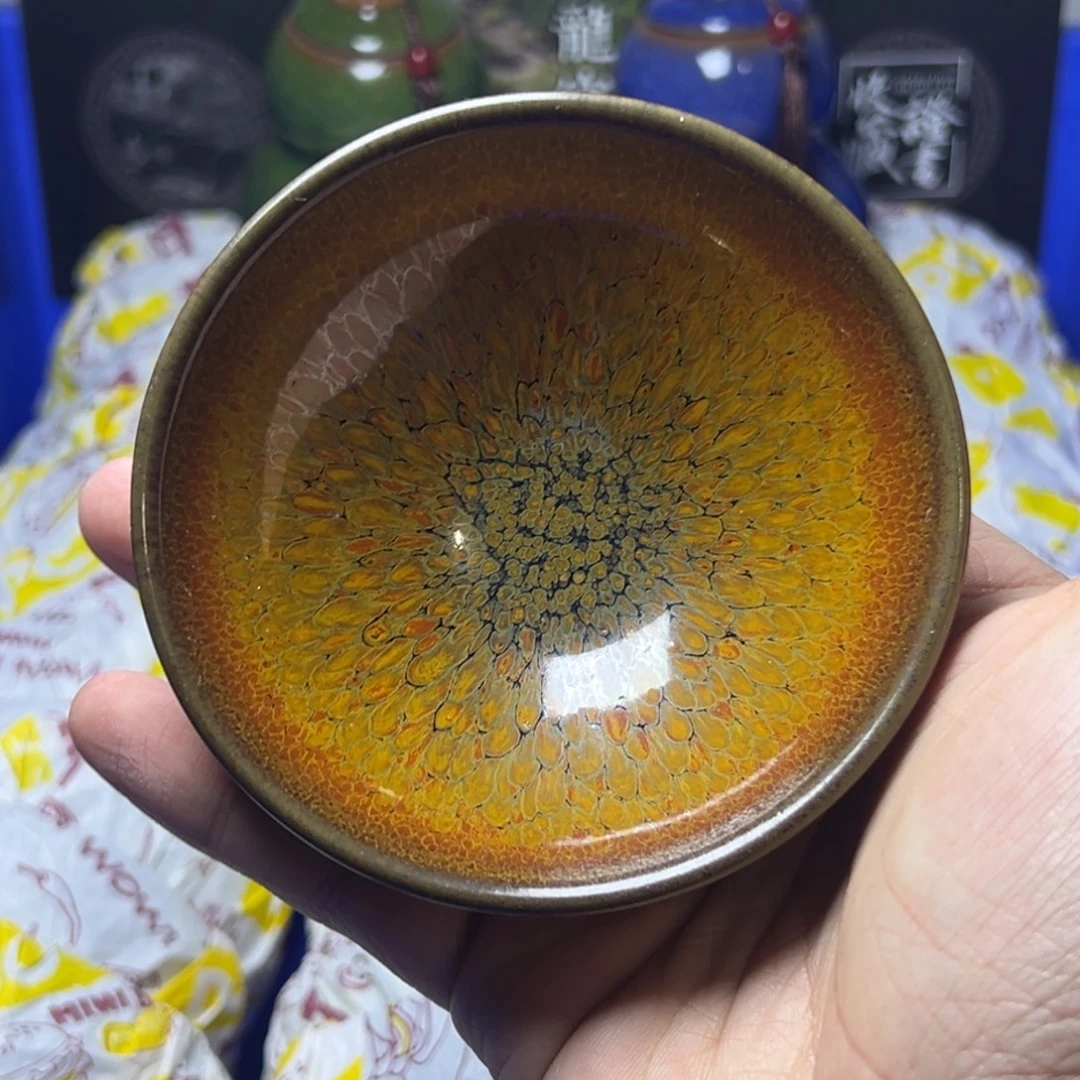 茶盏建阳建盏喝茶主人杯