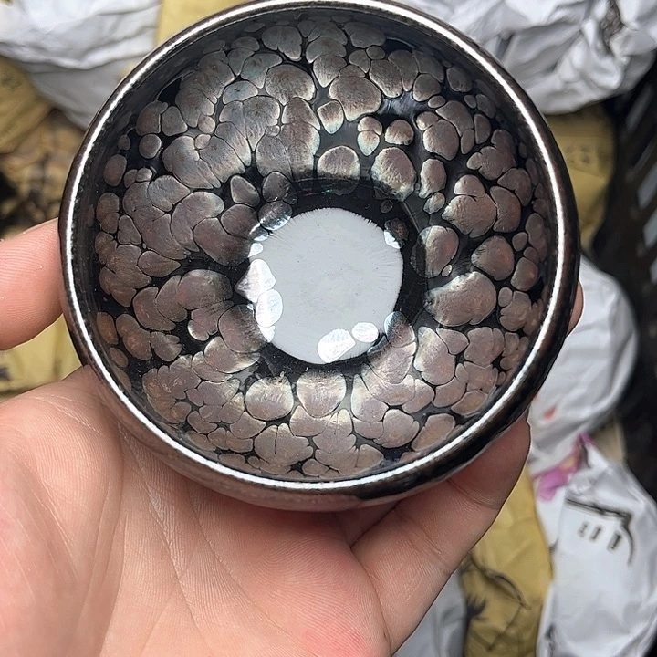 茶盏建盏手握泡茶主人杯