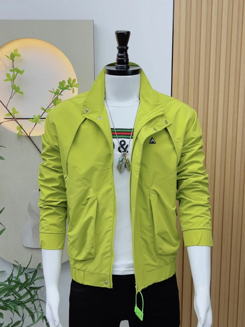 新款2025潮男痞帅炸街夹克潮流帅气修身韩版时尚外套百搭男士