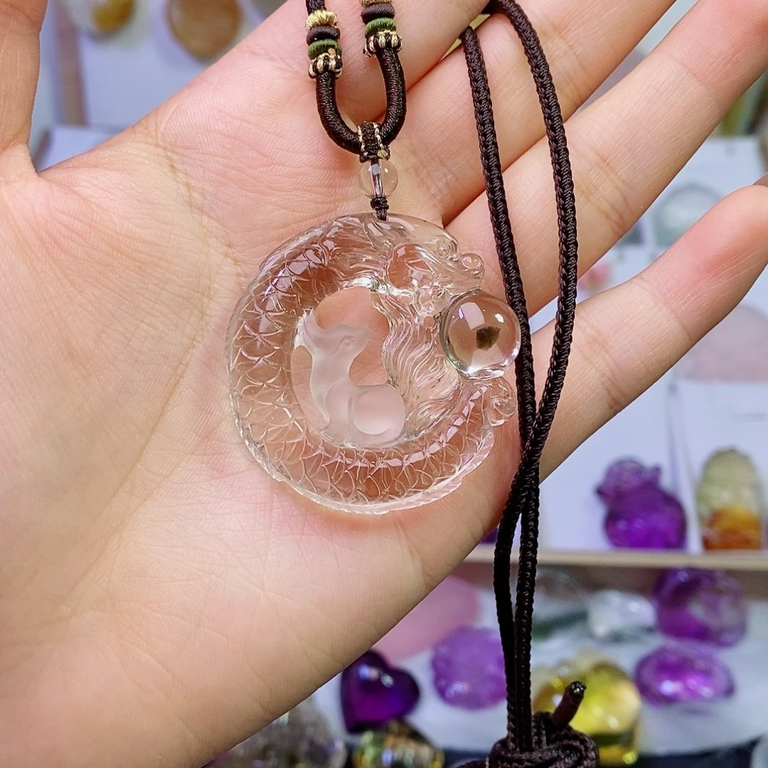 吊坠(赠链)未镶嵌水晶
