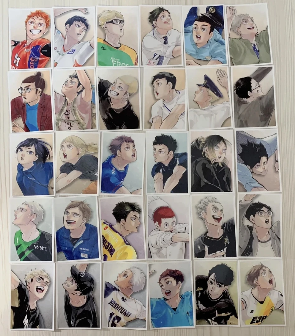 【悦谷社】排球少年十周年彩色拍立得/黑白拍立得