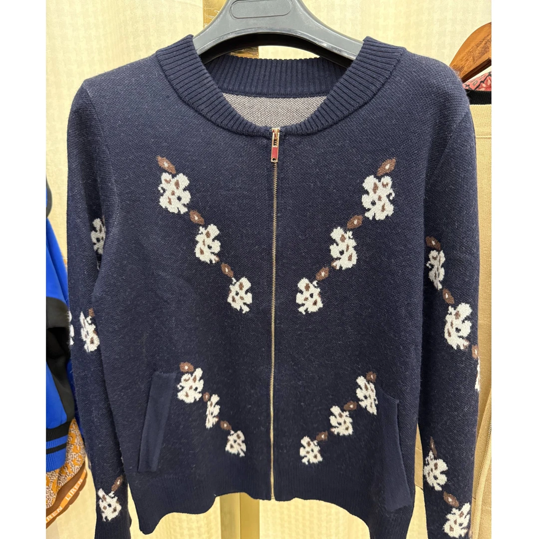 秋冬毛衣外套断码时尚气质减龄#YC56612P-44清货妈妈装