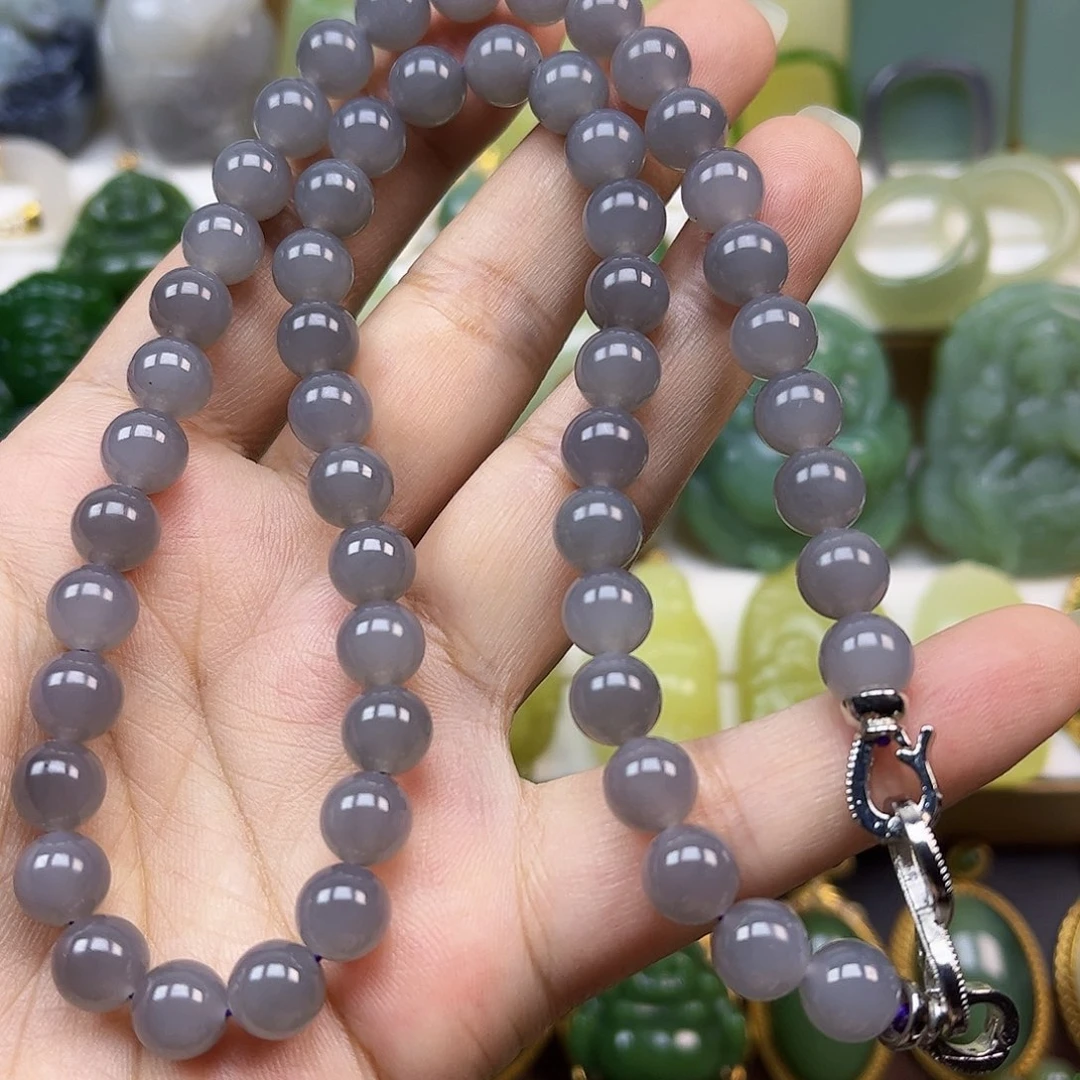 和田玉未镶嵌项链