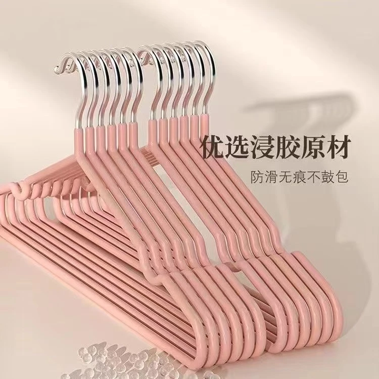 衣架家用挂衣防滑无痕晾衣架学生宿舍用防肩角凉大衣服蕾丝