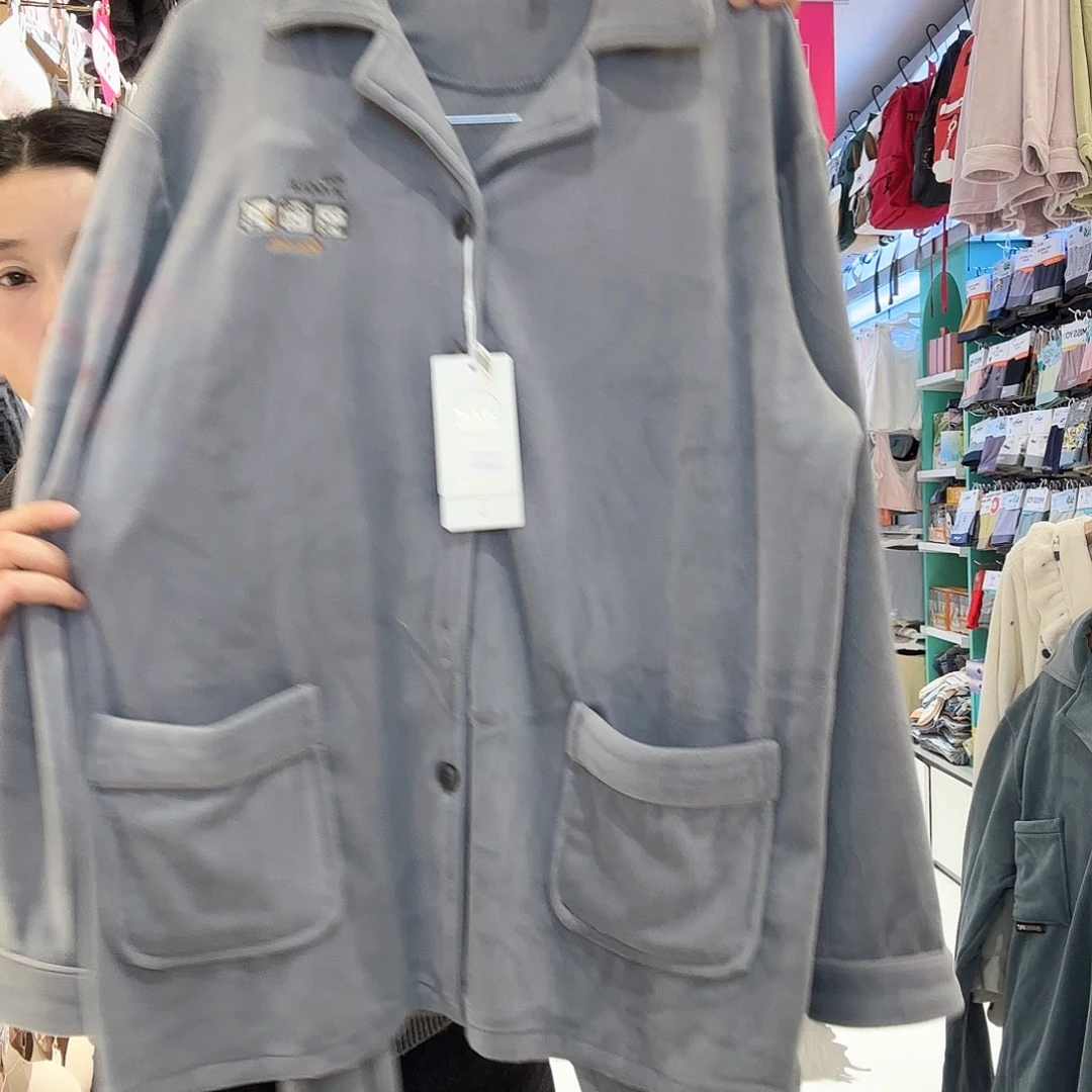 三醋酯纤维男士灰色3xl