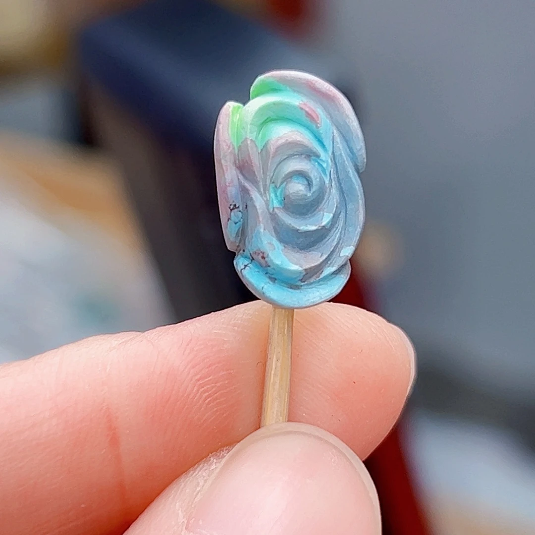 绿松石珠宝奇石未镶嵌