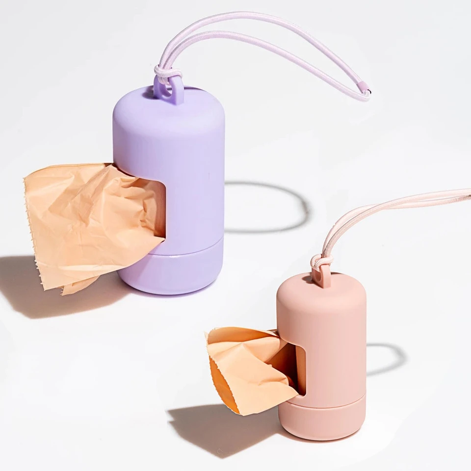 亚马逊热销宠物垃圾袋铲屎包拾便袋分配器新款狗狗拾便袋分配器