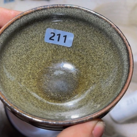 茶盏原矿原釉柴烧建盏