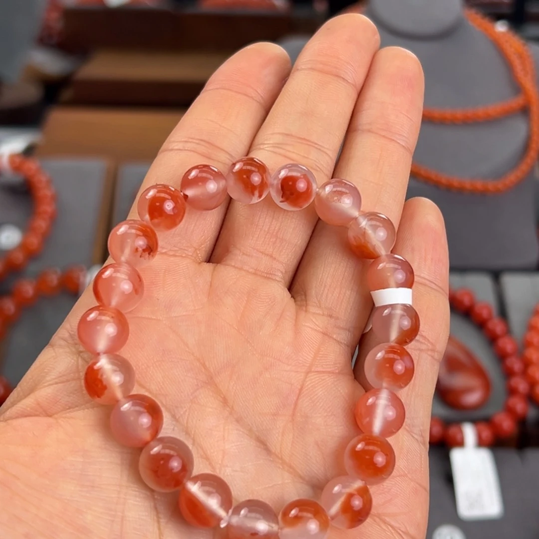 手链未镶嵌南红玛瑙9mm