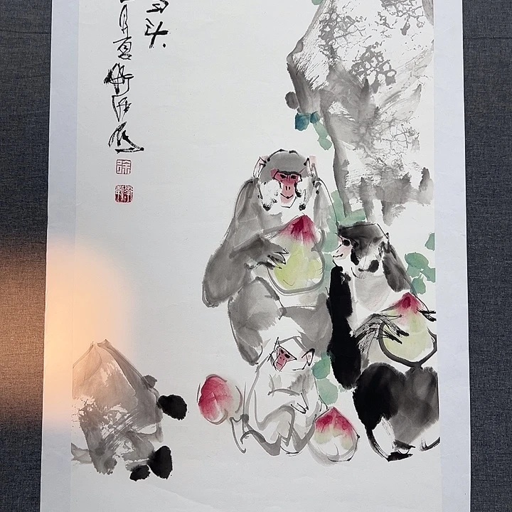 国画书画作品多次