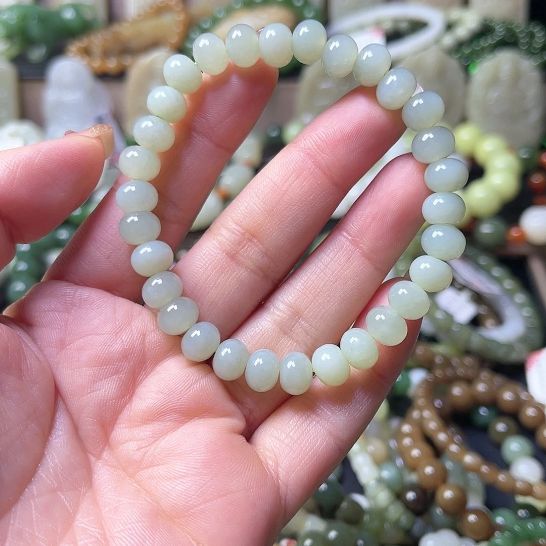 和田玉手链未镶嵌