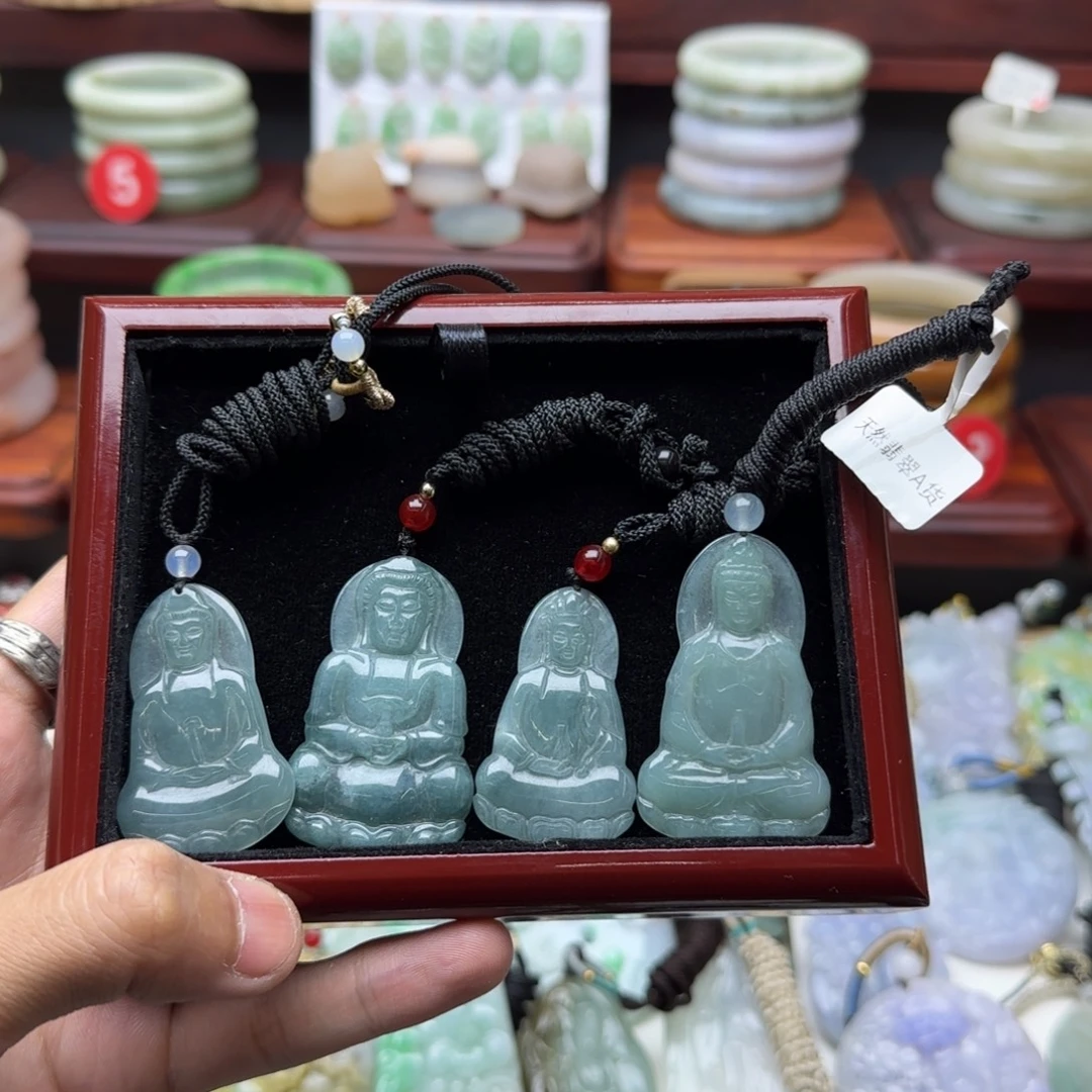 翡翠未镶嵌颈饰全场清仓