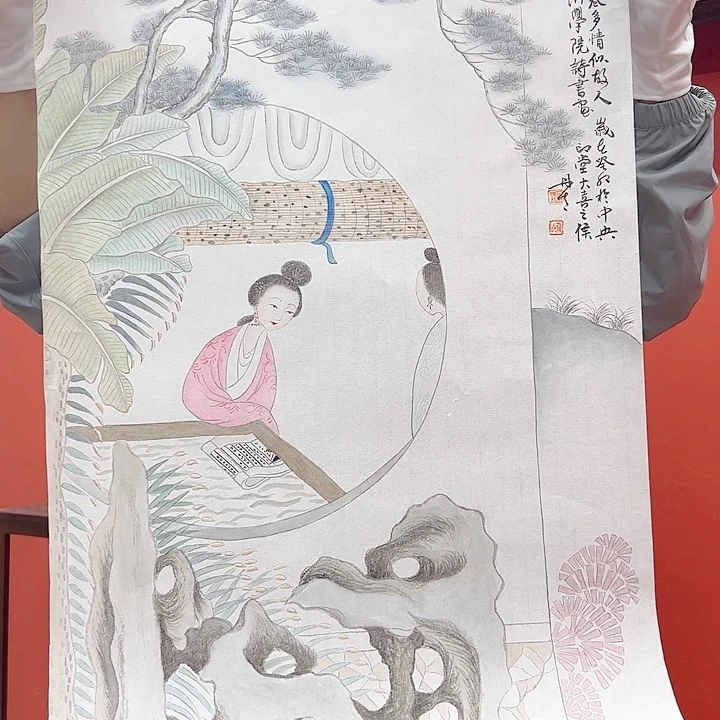 国画侯峻山老师书画作品