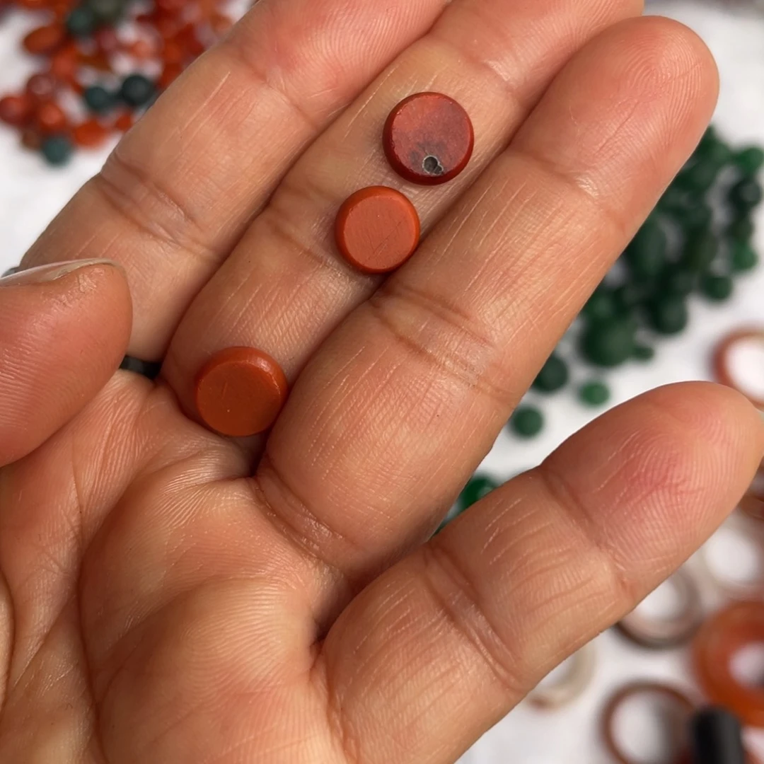 南红玛瑙未镶嵌吊坠(不含链)