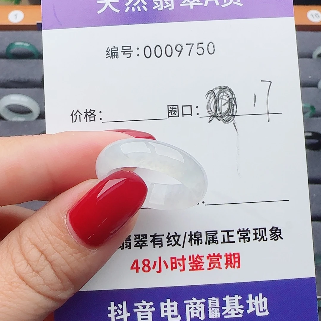 翡翠未镶嵌戒指翡翠