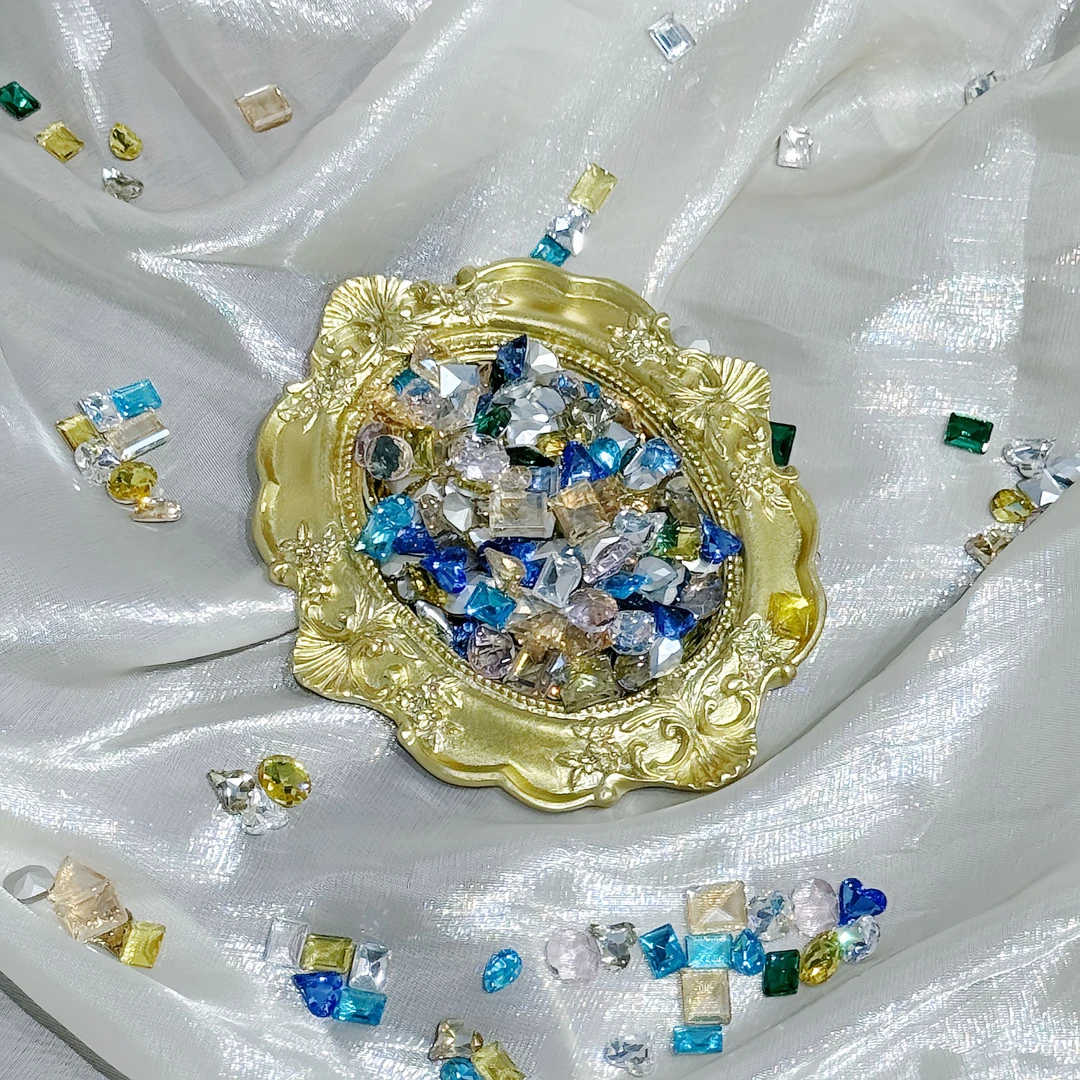 【星遇美甲钻惊喜袋】超闪美甲钻饰品DIY 水晶美甲装饰穿戴甲爆闪