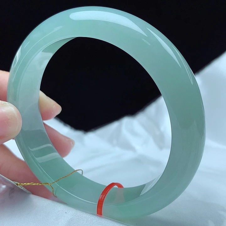 翡翠未镶嵌手镯55圈3684