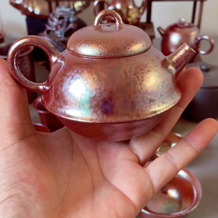 柴烧茶具陶瓷杯子