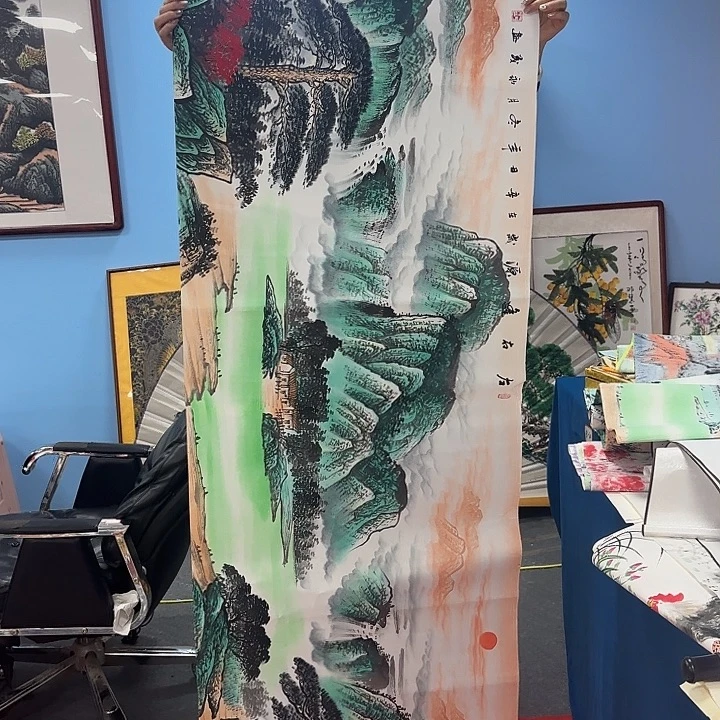 国画展示作品作品展示