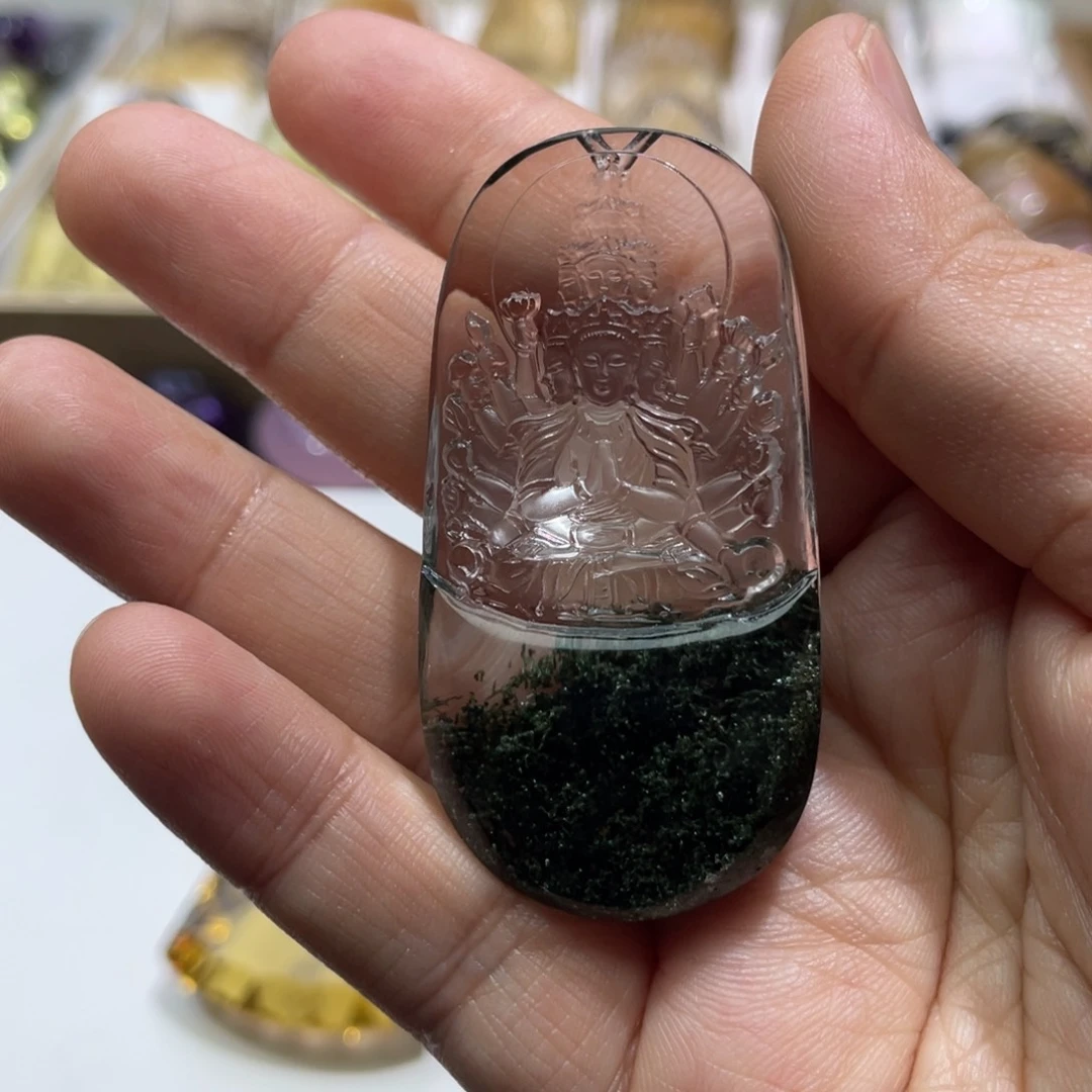 水晶颈饰未镶嵌招****3定制