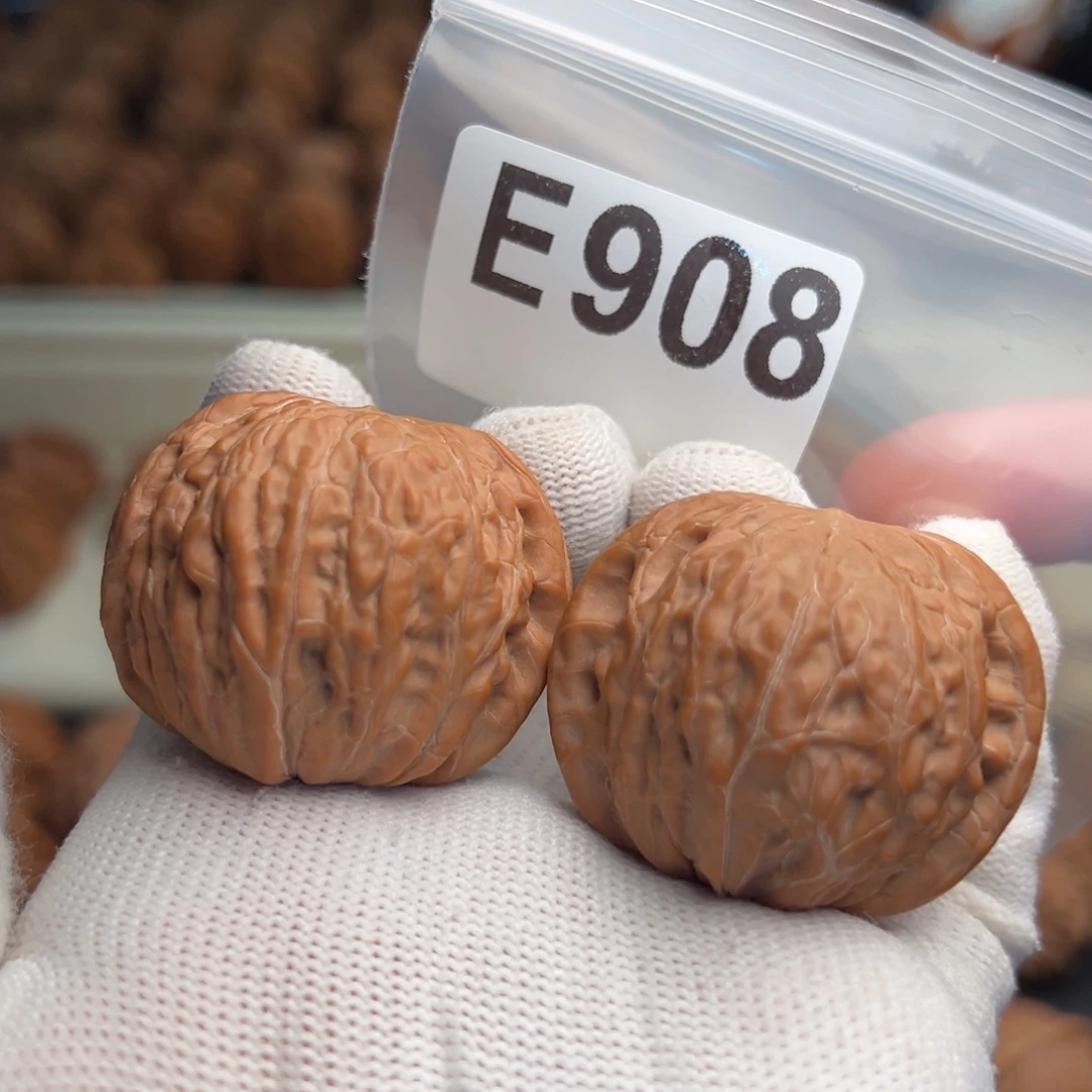 呈***产文玩核桃手串E908铁锤40