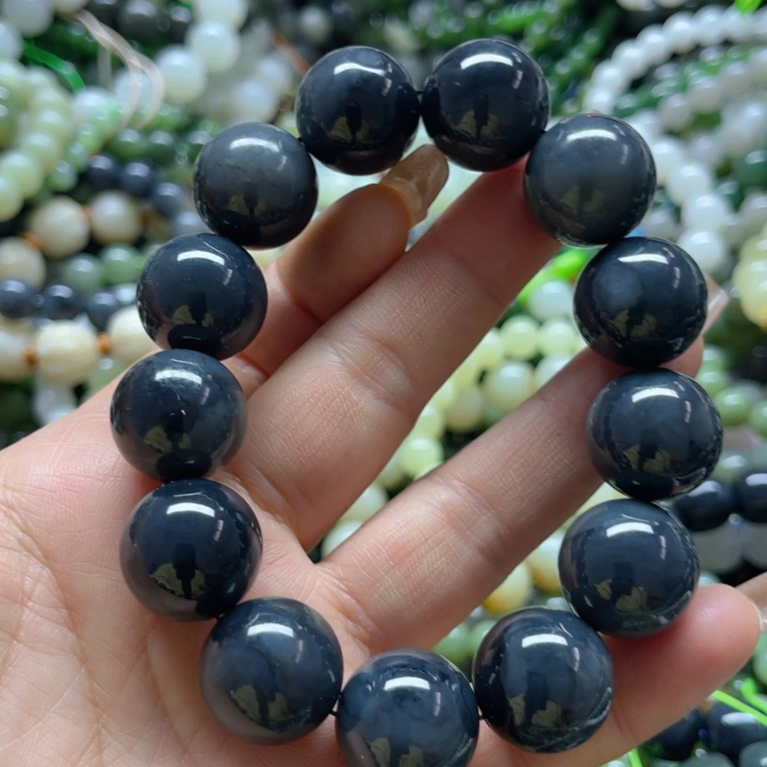 和田玉手链未镶嵌