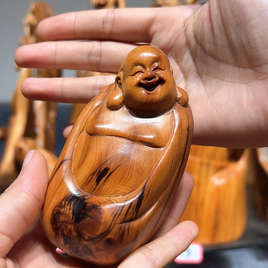 柏木崖柏木手把件摆件