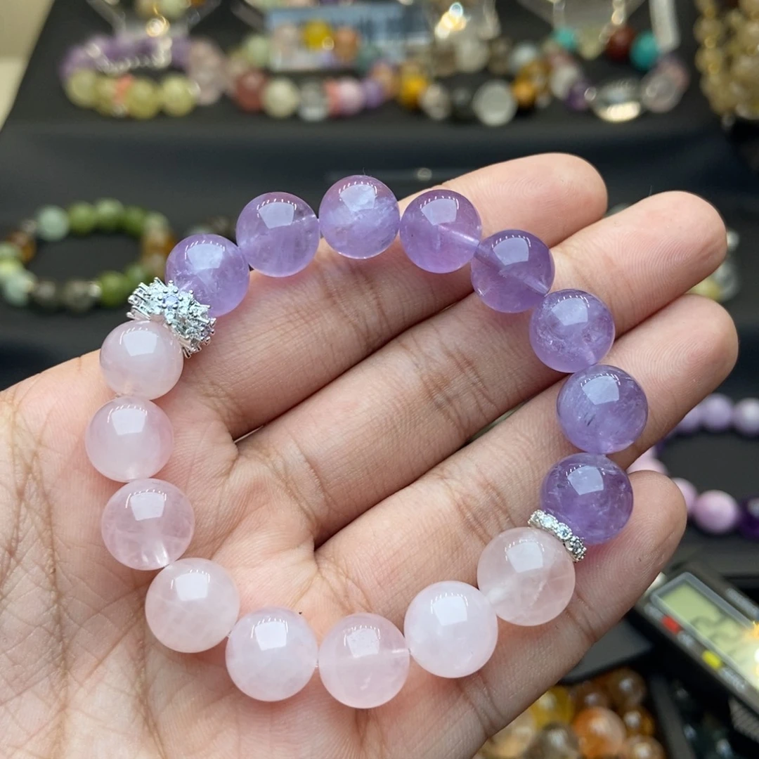合金手链水晶紫水晶