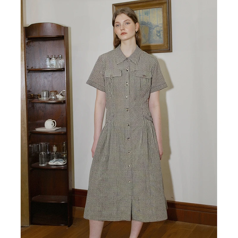 春夏新款气质优雅时尚连衣裙 绮1011E