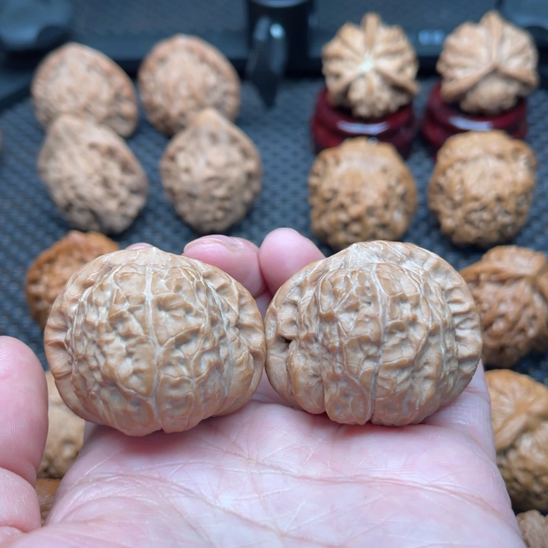 吊坠文玩核桃南瓜墩尖歪43尺