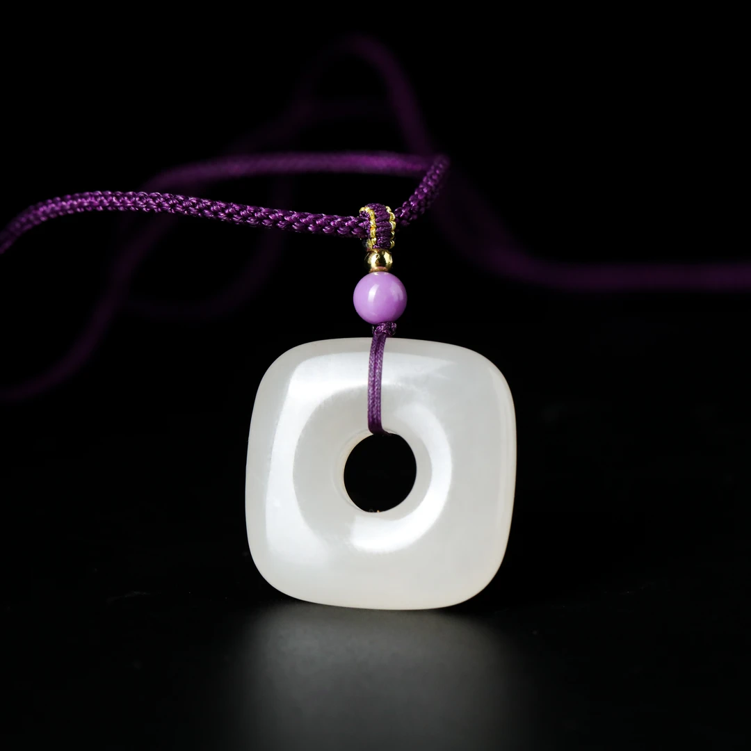 【竞拍】和田玉时来运转平安扣 XQZ10-02