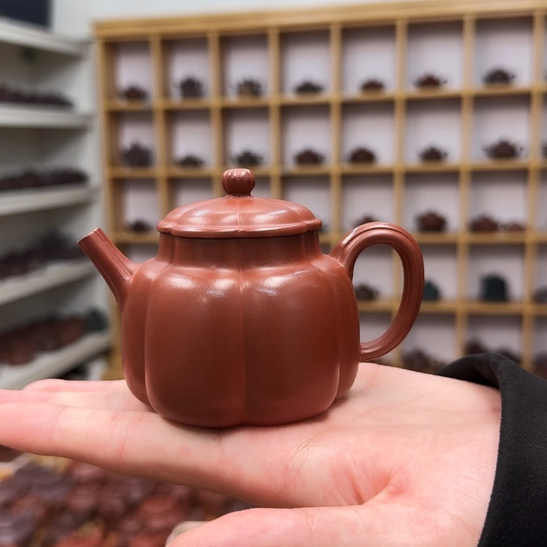 茶壶紫砂筋纹言心150cc