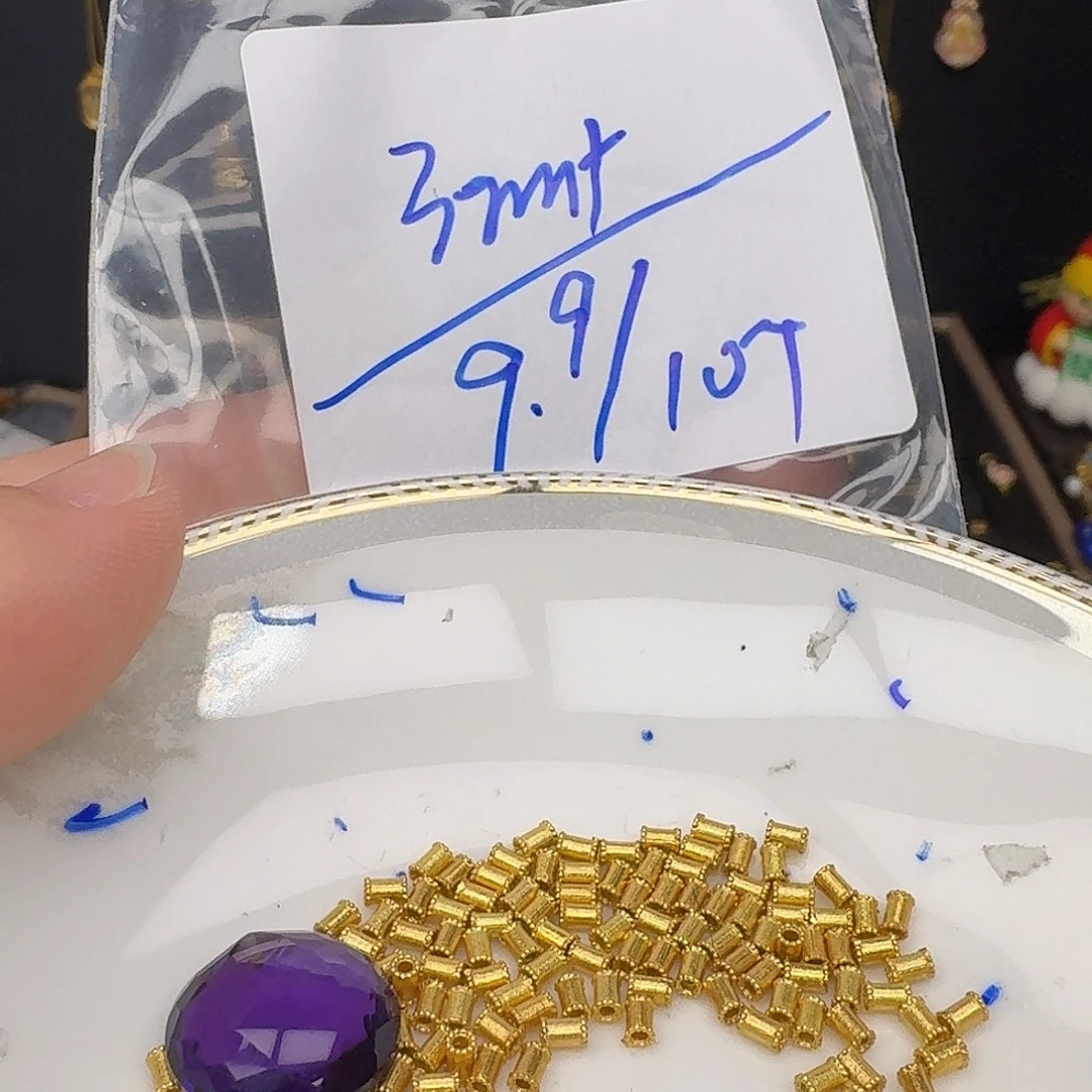 银S925镶嵌颈饰紫晶紫水晶925镶嵌29