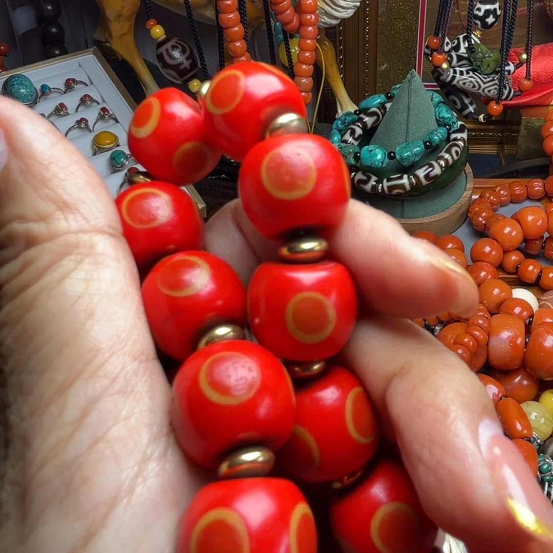 叶***子琉璃成品大漂亮一条