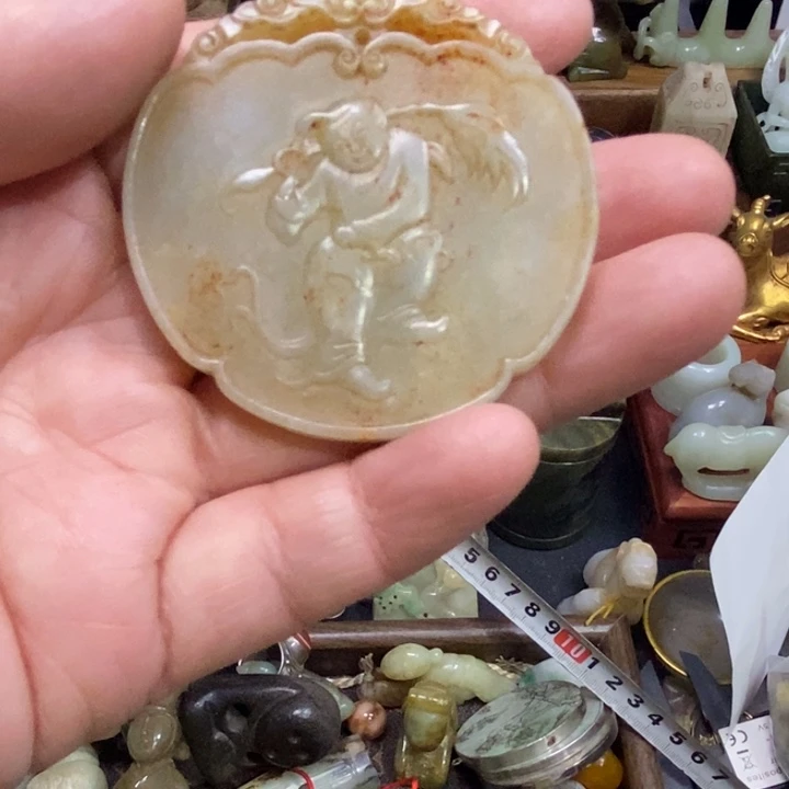 未镶嵌和田玉（糖玉）挂件