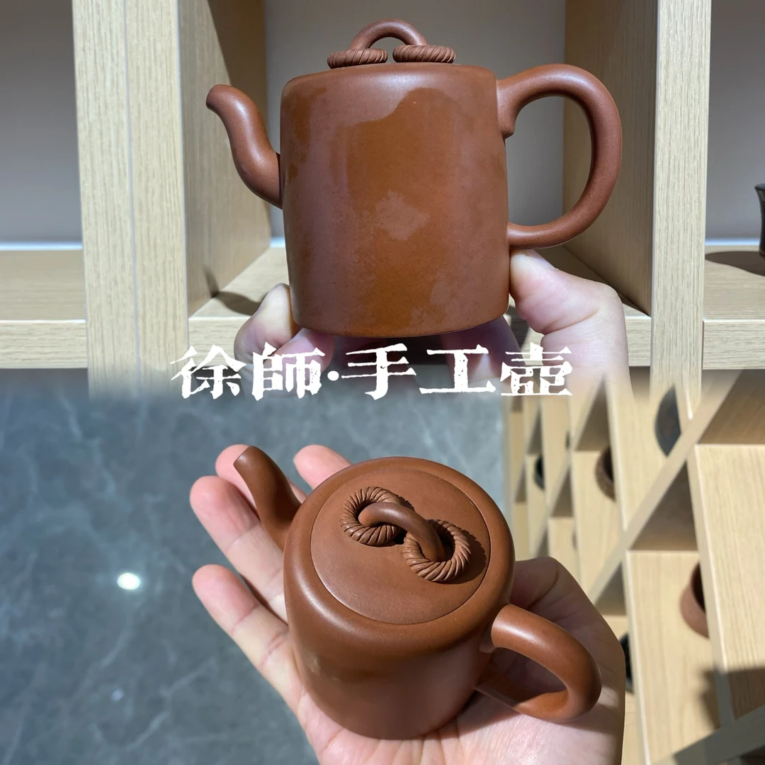 徐师拉胚手工茶壶120cc手工泥兴陶茶壶