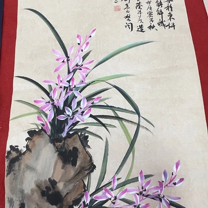竖款晚上好呀……山水作品看看吧……