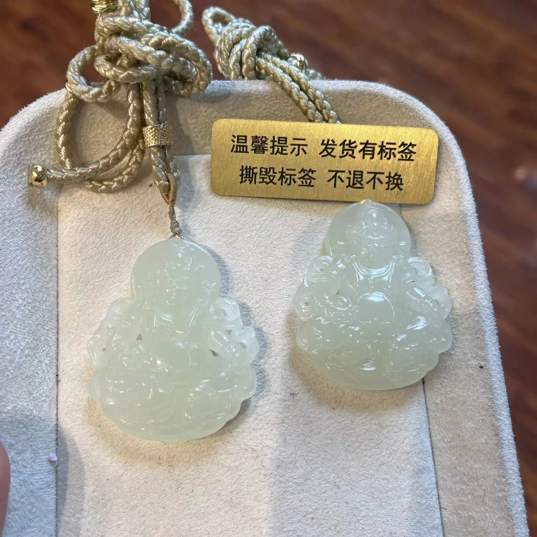 【胖】和田玉吊坠多样性发其一@k