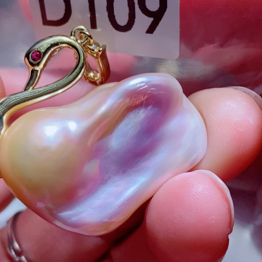 银S925镶嵌淡水珍珠其他